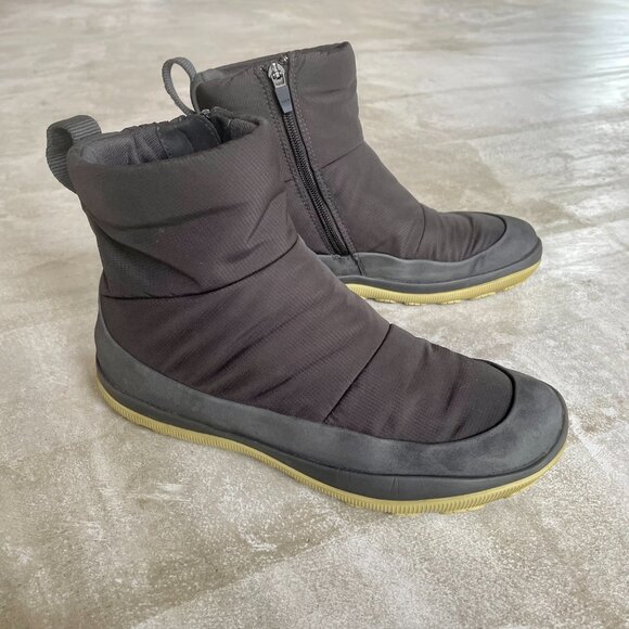 Camper Peu Pista Grey Nubuck and Polyester Ankle Boots for Women - Picture 9 of 9